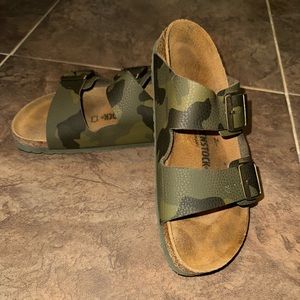 Birkenstock Green Camo Sandal